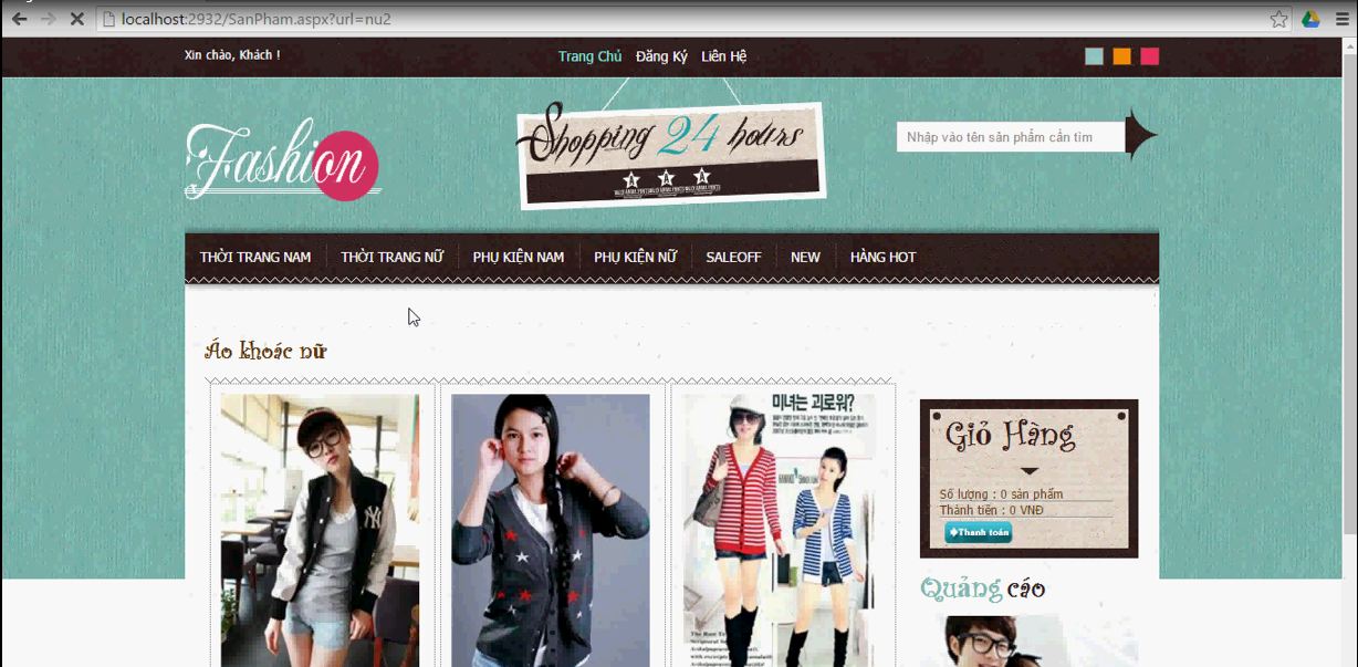 Free Website thương mại điện tử chuẩn seo full báo cáo