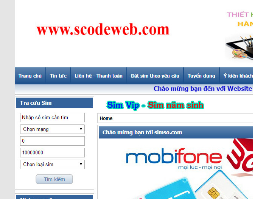 Source code website mã nguồn sim số việt nam 2020