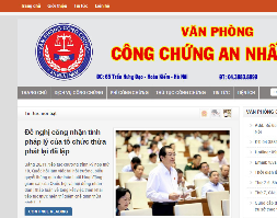 Full soucre website dịch vụ công chứng giấy tờ giao diện đẹp