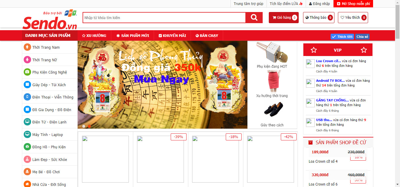 Free source code gian hàng gần giống với sendo