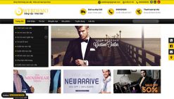 Website bán quần áo thời trang nam nữ wordpress