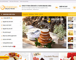 Website bán tạp hóa bánh kẹo nguyên liệu phụ kiện