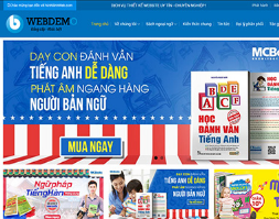 Website bán sách và dụng cụ học tập
