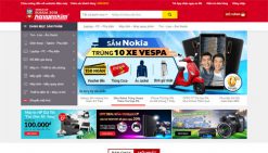 Website điện máy red điện thoại laptop wordpress