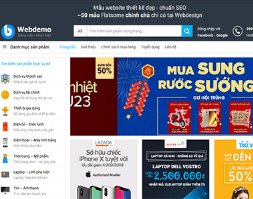 Website giới thiệu tổ chức sự kiện