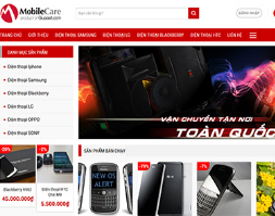 Source code điện thoại di động tông đỏ