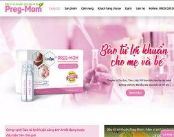 Website giới thiệu thực phẩm chức năng wordpress