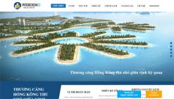 Website giới thiệu dự án bất động sản hạ long