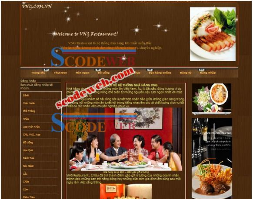 Đồ án web giới thiệu nhà hàng ẩm thực VNG Restaurant  full code PHP + báo cáo