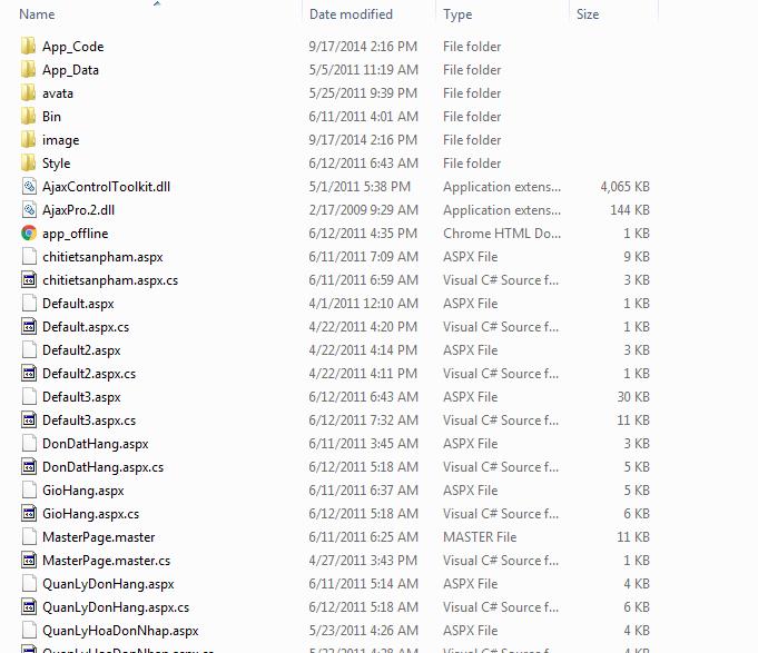 Share Code website bán máy tính full code Asp.Net + Báo cáo