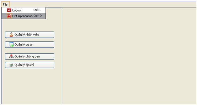 Free Source code quản lý nhân sự Java + Báo cáo