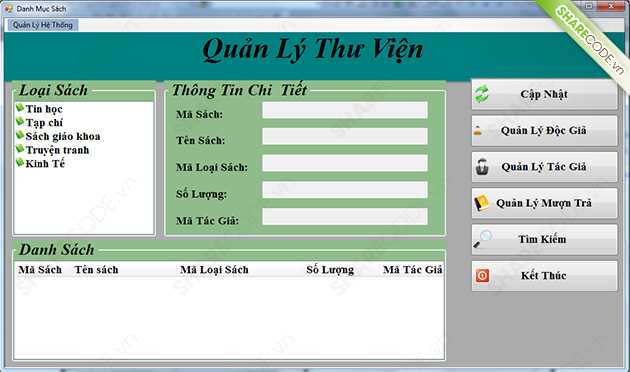Đề tài quản lý thư viện full code c# và báo cáo