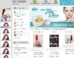 Codeweb website bán hàng mỹ phẩm PHP - Giao diện đẹp chuẩn SEO