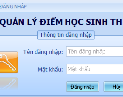 Free Source code phần mềm quản lý học sinh trung học phổ thông full code và tài liệu