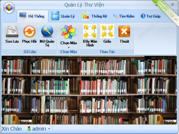 Share Code quản lý thư viện LINQ - C#