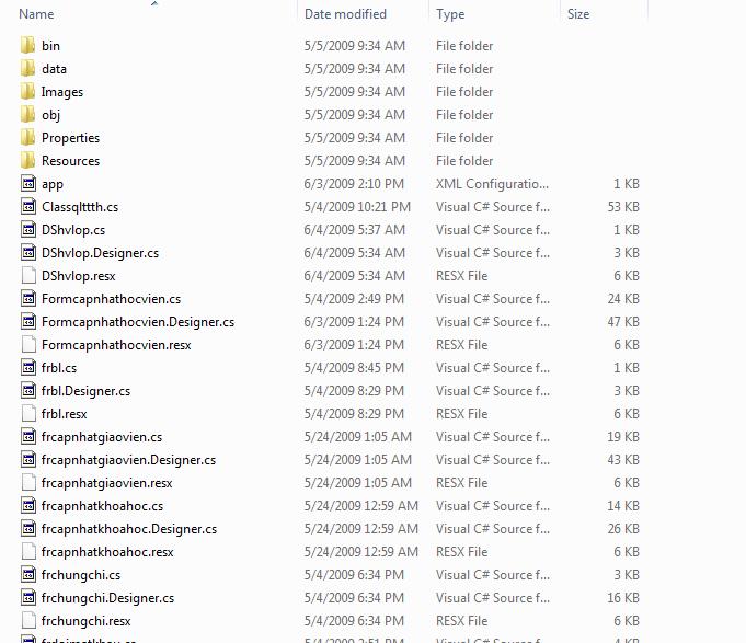 Share Source code quản lý trung tâm tin học C# full code + báo cáo
