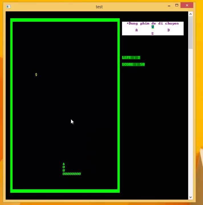 Source code game snake cơ bản bằng c++