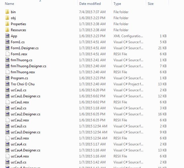 Share Code C# Trò Chơi Ô Chữ Bí Mật